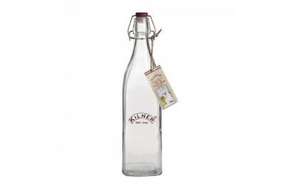 KILNER  Bouteille de conservation avec bouchon&agrave;&nbsp; clip 1 l