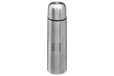PARIS PRIX FIVE Simply Smart - Bouteille Isotherme Inox Cr&eacute;nel&eacute; 0,5L Argent