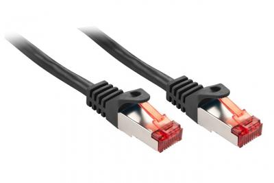 LINDY C&acirc;ble r&eacute;seau Basic Cat.6 S/FTP - 1 m - noir