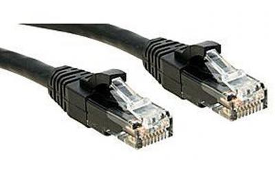 LINDY  45437 RJ45 C&acirc;ble r&eacute;seau, c&acirc;ble patch 10.00 m noir 1 pc(s)