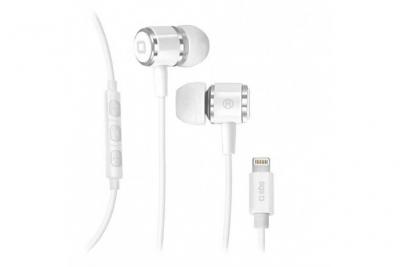 SBS Casques avec Microphone  TEINEARLIGHTW Blanc