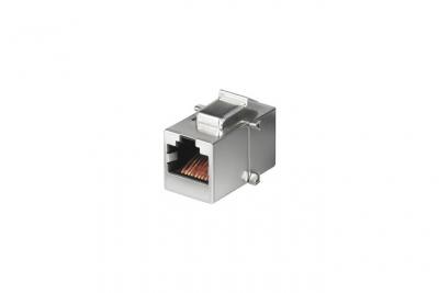 WENTRONIC Connecteur Goobay Keystone RJ45 Cat 5e STP Gris