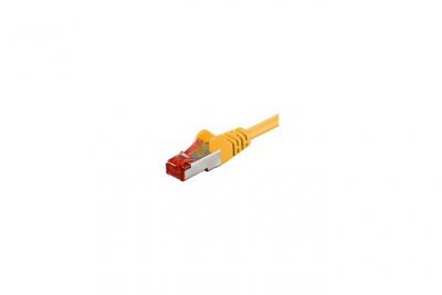 GENERIQUE C&acirc;ble r&eacute;seau, Ethernet/Lan cat&eacute;gorie 6 SSTP PIMF, jaune, 30m cd68308