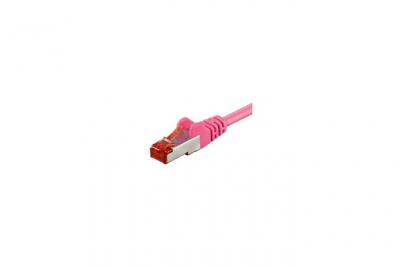GENERIQUE C&acirc;ble r&eacute;seau conrad rj45 cat 6 s ftp magenta 30 m-c&acirc;ble r&eacute;seau