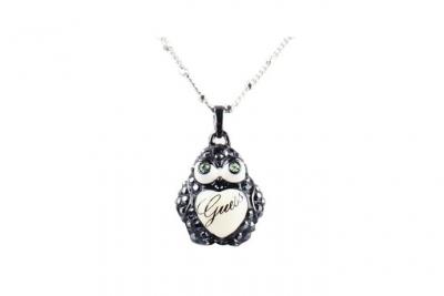 GUESS  Ubn12021 Necklace Argent&eacute; Homme