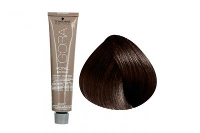 SCHWARZKOPF Igora Royal Nude Tones 4-46 chatain moyen beige marron 60 ML