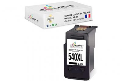 COMETE CONSOMMABLE  540 XL 1 Cartouche d'encre compatible avec CANON PG 540 CL PG-540 XL 540XL Noir