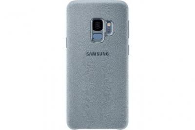 SAMSUNG Coque rigide  ef-xg960am en alcantara gris pour galaxy s9
