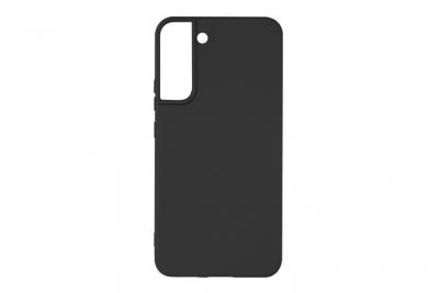 AVIZAR Samsung Galaxy S22 Plus - Coque Silicone Semi-rigide - Noir