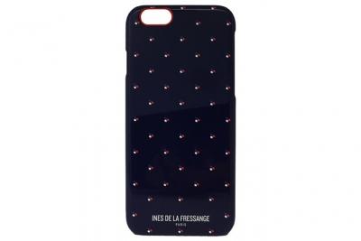 INES DE LA FRESSANGE Coque pour iPhone 6 / 6S Rigide Motifs Pois Ines Dlf - Neuf