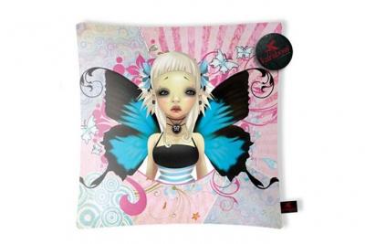 Coussins Stc Coussin blanc gothic Lolita