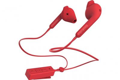 DEFUNC Kit pi&eacute;ton Bluetooth Hybrid - Rouge - Neuf