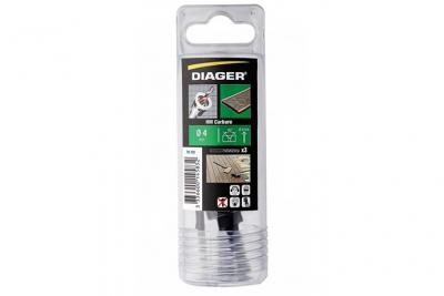 DIAGER Carte 3 m&egrave;ches terrasse &Oslash;4 mm  - 170x35x30mm - 911D04