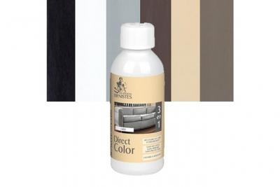 LES ANCIENS EBENISTES Direct Color - Recolore Le Cuir - 250ml Gris - Les Anciens &eacute;b&eacute;nistes