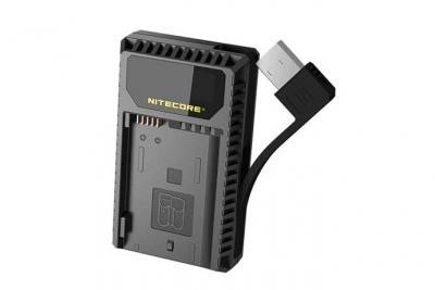 NITECORE  Chargeur Double + Ecran LCD pour Nikon EN-EL14/15