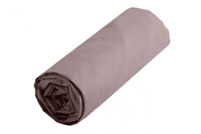 STOF Lovely Casa DH44820003 Alicia Drap Housse Coton Taupe 200 x 180 cm