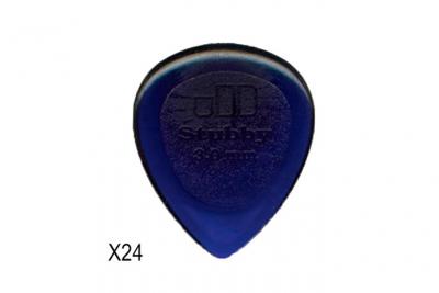 JIM DUNLOP  474R3 M&eacute;diators Stubby Jazz 3,00mm sachet de 24