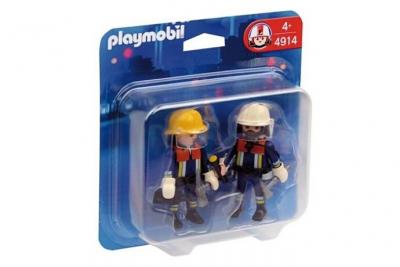 Playmobil 4914 - Duo De Pompiers