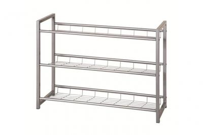 JANIS Etagere rangement chaussures classique en aluminium - L 80 cm