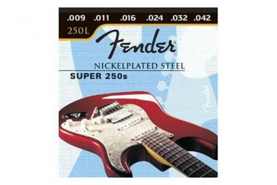 FENDER  073-3250-404 Super Bullet 3250LR 09-46 Cordes de guitare en acier nickel&eacute;