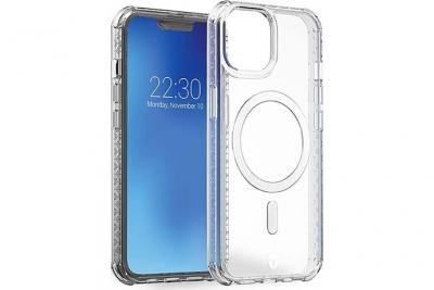 FORCE CASE Coque  iPhone 14 Air Magsafe transparent Blanc 