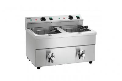 BARTSCHER Friteuse &agrave; Induction 2 x 8 Litres 