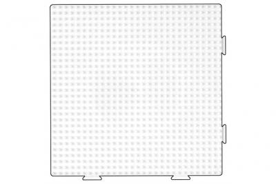 HAMA Plaque Carr&eacute; assemblable pour perles standard (&Oslash;5 mm)