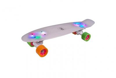 HUDORA  - 12134 - Skateboard Retro Rainglow