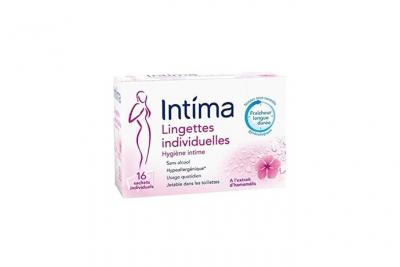 INTIMA  &Eacute;tui De 46 Lingettes Individuelles Intimes