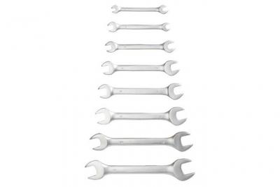 RIBIMEX Jeu de 8 cles plates, prcleplax8 PRCLEPLAX8