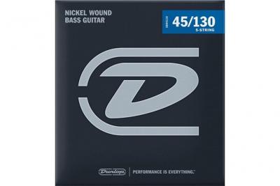 DUNLOP  Dbn45130 Cordes Guitare Basse 5 Cordes Medium