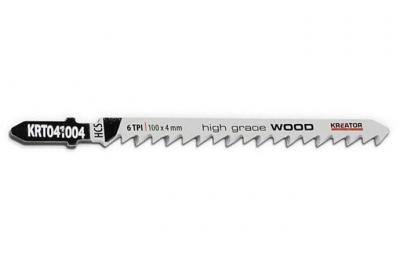 Lot de 2 lames de scie HCS Kreator pour bois dur