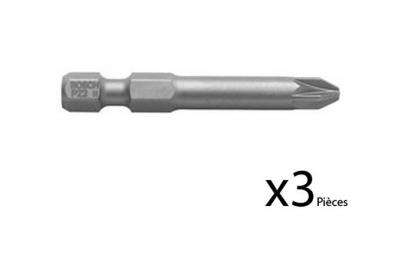 Bosch Professionnel - Embouts Pozidriv PZ2 49mm sachet de 3 Bosch