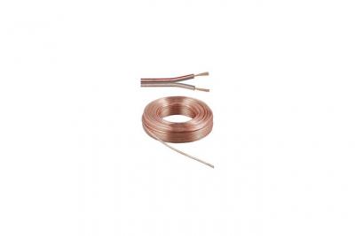 GENERIQUE C&acirc;ble Haut-Parleur 2.5 mm&sup2; en cuivre OFC - rouleau de 25 m&egrave;tres