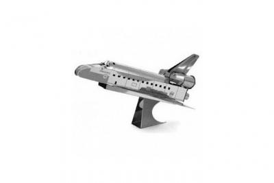 METAL EARTH  Aviation: NAVETTE SPATIALE ATLANTIS- - Maquette en m&eacute;tal