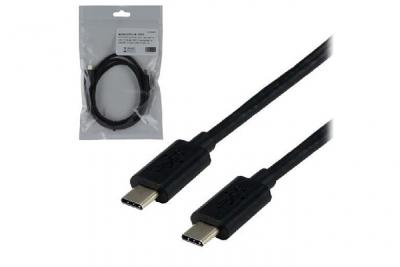 MCL  SAMAR - Cordon USB 3.1 type C m&acirc;le / USB 3.1 type C m&acirc;le - 1 m