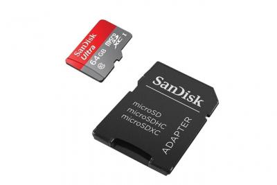 SANDISK Micro sd 64go ultra + adaptateur
