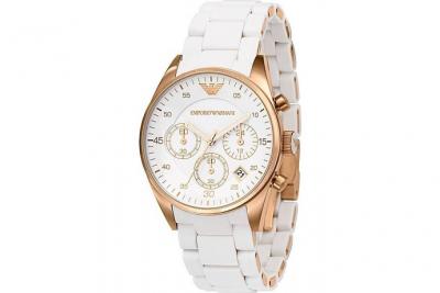 EMPORIO ARMANI Montre Femme  Sportivo AR5920 blanche