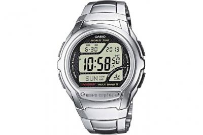 CASIO  Montre Homme WV-58DE-1AVEF Chronographe, Montres radio pilot&eacute;e