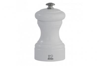 PEUGEOT  - Moulin &agrave; sel manuel en bois couleur blanc mat 10 cm