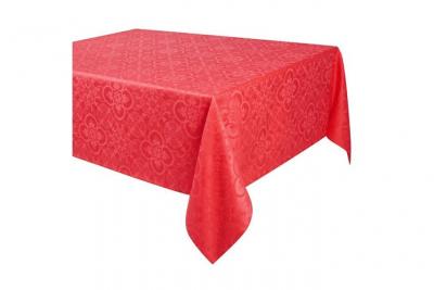 VENT DU SUD  Nappe jacquard FARO - 168x300cm - Vermeil