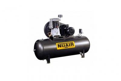 NUAIR  - Compresseur &agrave; air bi-&eacute;tag&eacute;s 5,5CV 4kW Triphas&eacute; 500L 11 bar - NB7/5.5FT/500ML