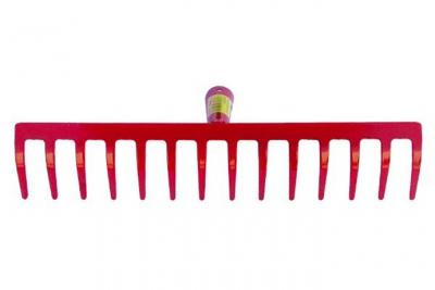 OUTIFRANCE R&acirc;teau de jardinage -  - 10 dents - Rouge