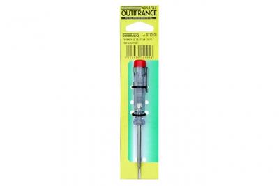 OUTIFRANCE Tournevis testeur de tension VDE lame acier SL-plat 3 mm Outilfrance