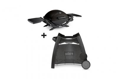WEBER Pack Barbecue  gaz Q2200 + Chariot 