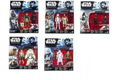 STAR WARS Hasbro  Rogue One - Figurine 10cm Pack 2