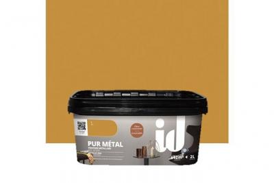 ID  Paris - Peinture d&eacute;corative pur metal 2L or or