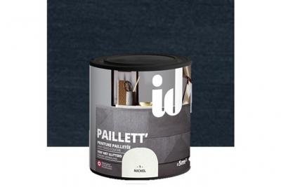 ID Peinture meubles et boiseries paillett 500ML carbone  Paris carbone