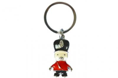 GENERIQUE Petit porte clefs en m&eacute;tal Welsh Guard 