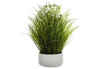 ATMOSPHERA  - Plante Artificielle Herbes Folles dans Un Pot H 50 cm
